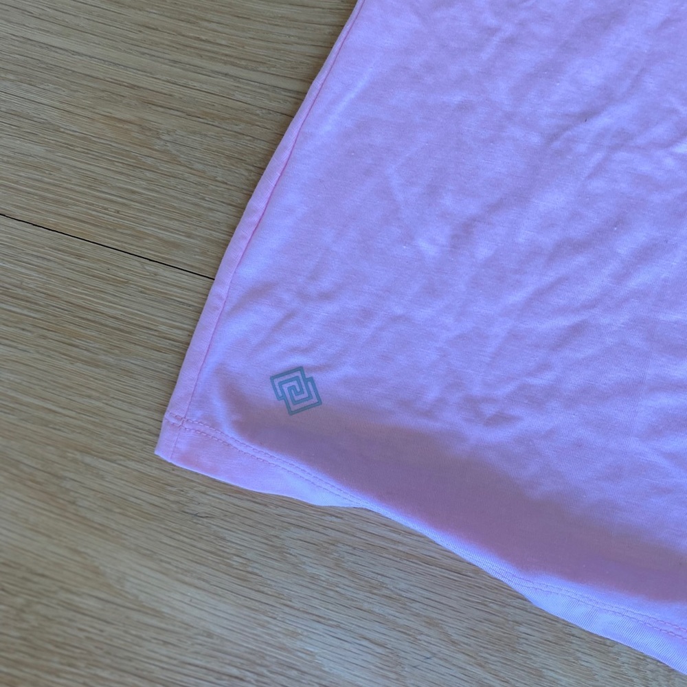 Zelos  Pink Criss-Cross Tank Work-Out Top - Picture 5 of 5